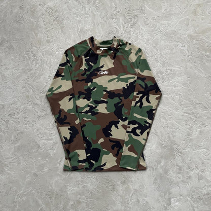 Crtez Litework Compression Top - Camo