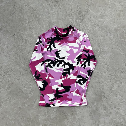 Crtez Litework Compression Top - Camo