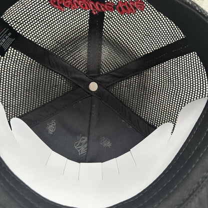 Syn Trucker Cap - Black/Red