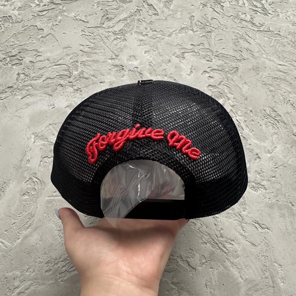 Syn Trucker Cap - Black/Red