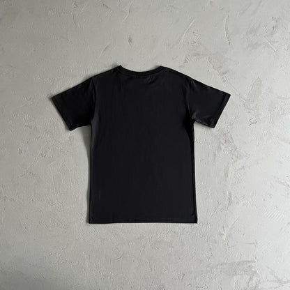 TS Script Fade T-Shirt - Black/Blue