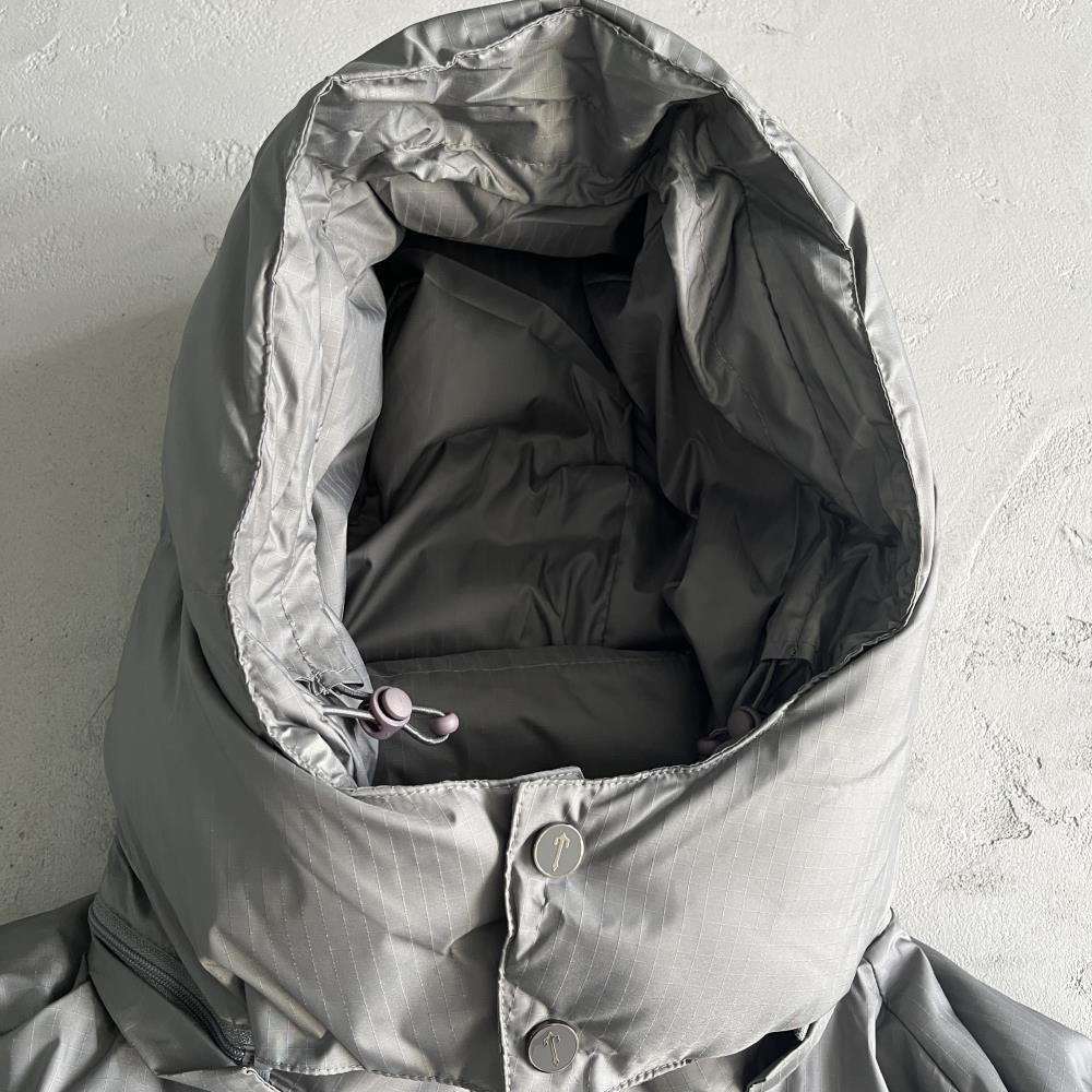 TS Shooters Detachable Hooded Puffer - Grey