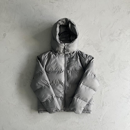 TS Shooters Detachable Hooded Puffer - Grey