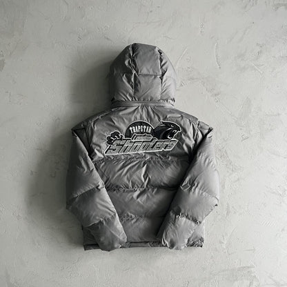 TS Shooters Detachable Hooded Puffer - Grey
