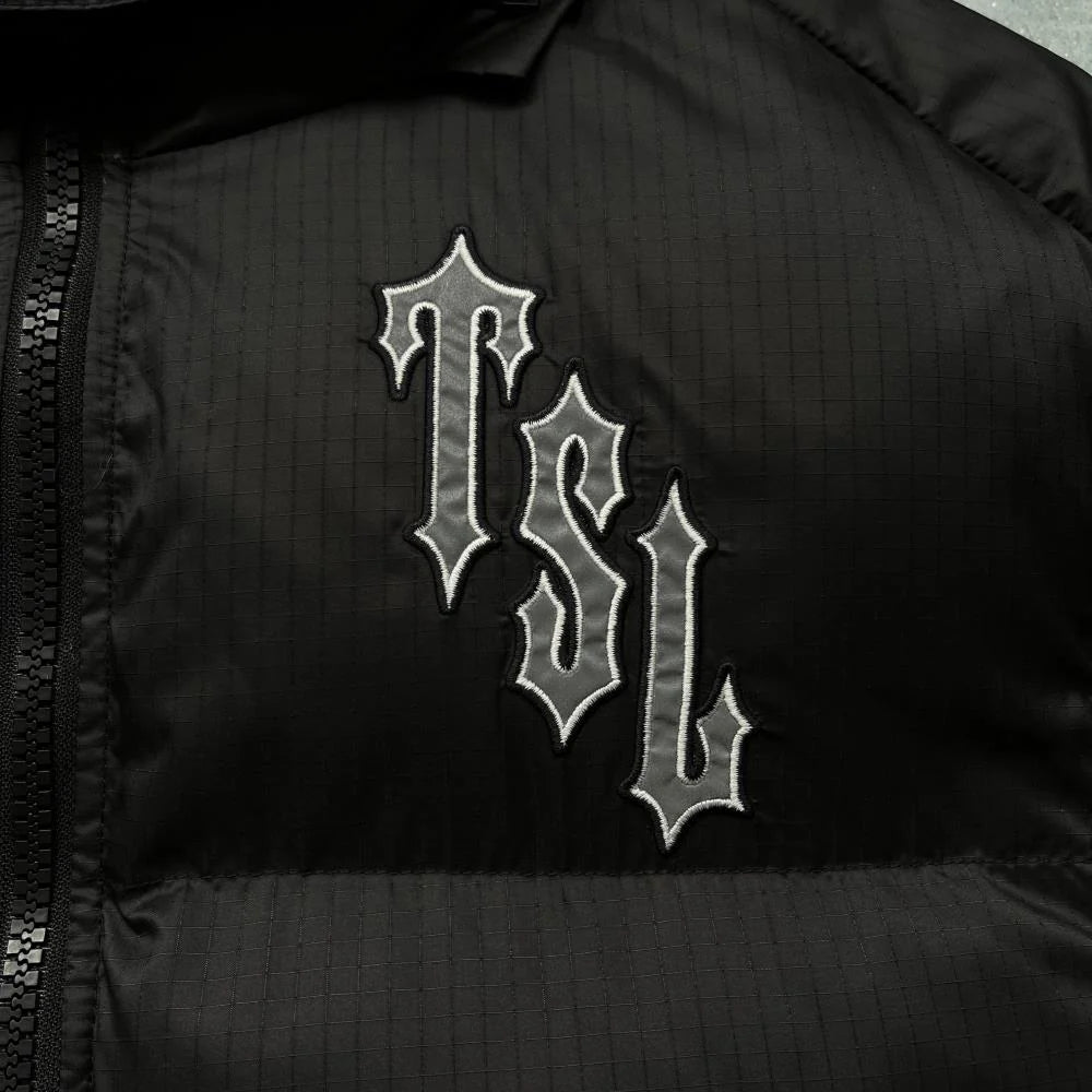 TS Shooters Hooded Puffer -Black/Reflective