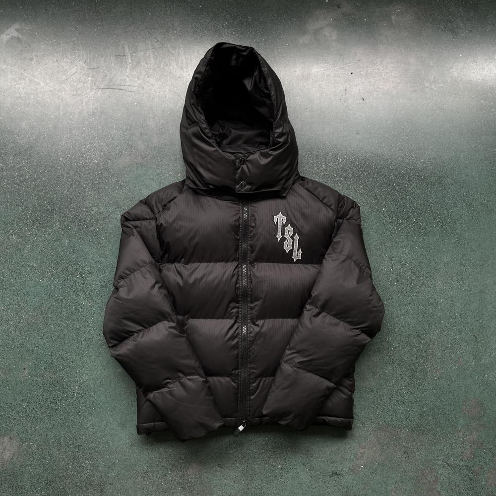 TS Shooters Hooded Puffer -Black/Reflective