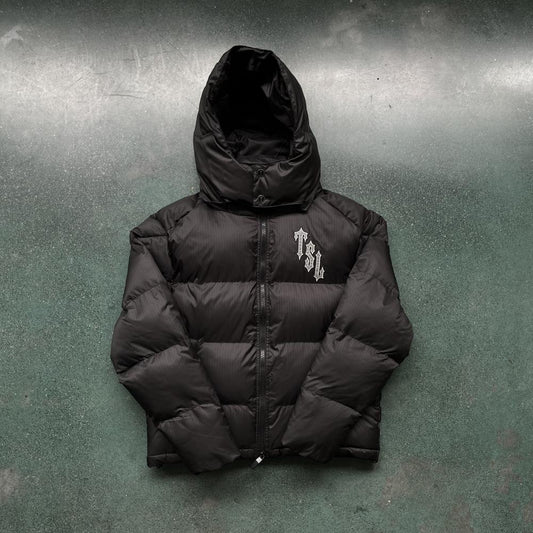 TS Shooters Hooded Puffer -Black/Reflective