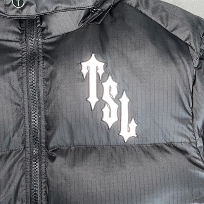 TS Shooters Hooded Puffer -Black/Reflective