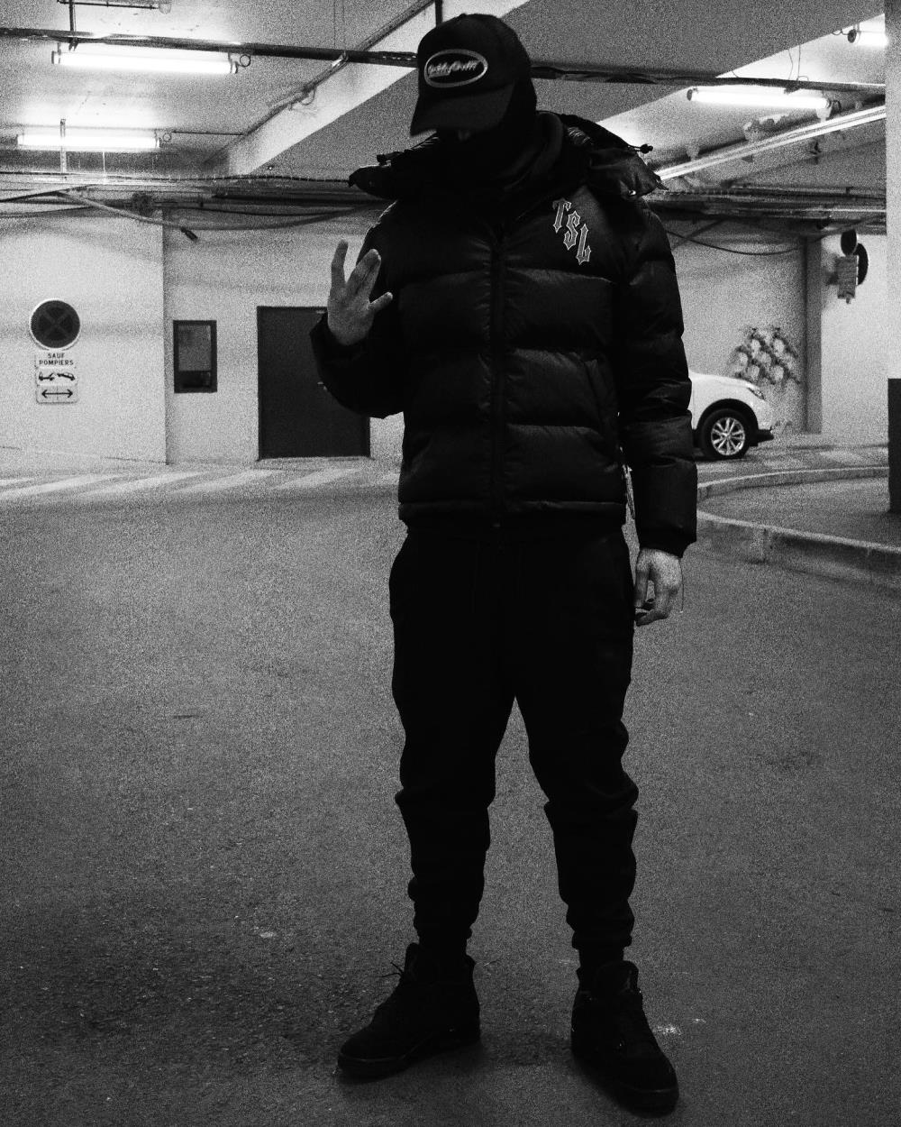 TS Shooters Hooded Puffer -Black/Reflective