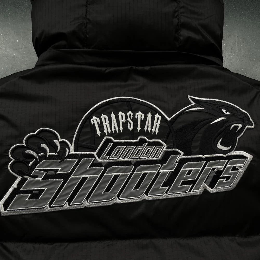 TS Shooters Hooded Puffer -Black/Reflective