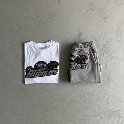 TS Shooters Short Set - White/Grey