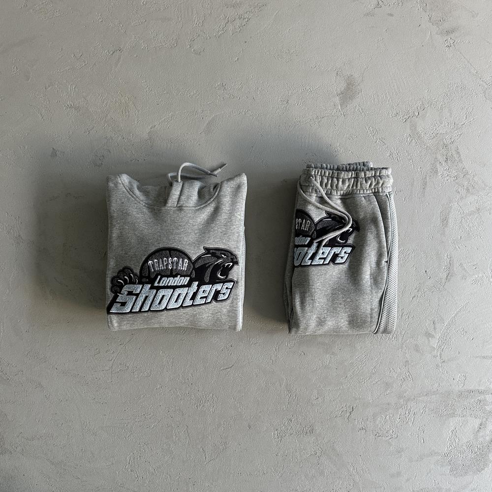 TS Shooters Technical Tracksuit - Grey/Blue