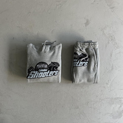 TS Shooters Technical Tracksuit - Grey/Blue