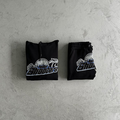 TS Shooters Tracksuit - Black