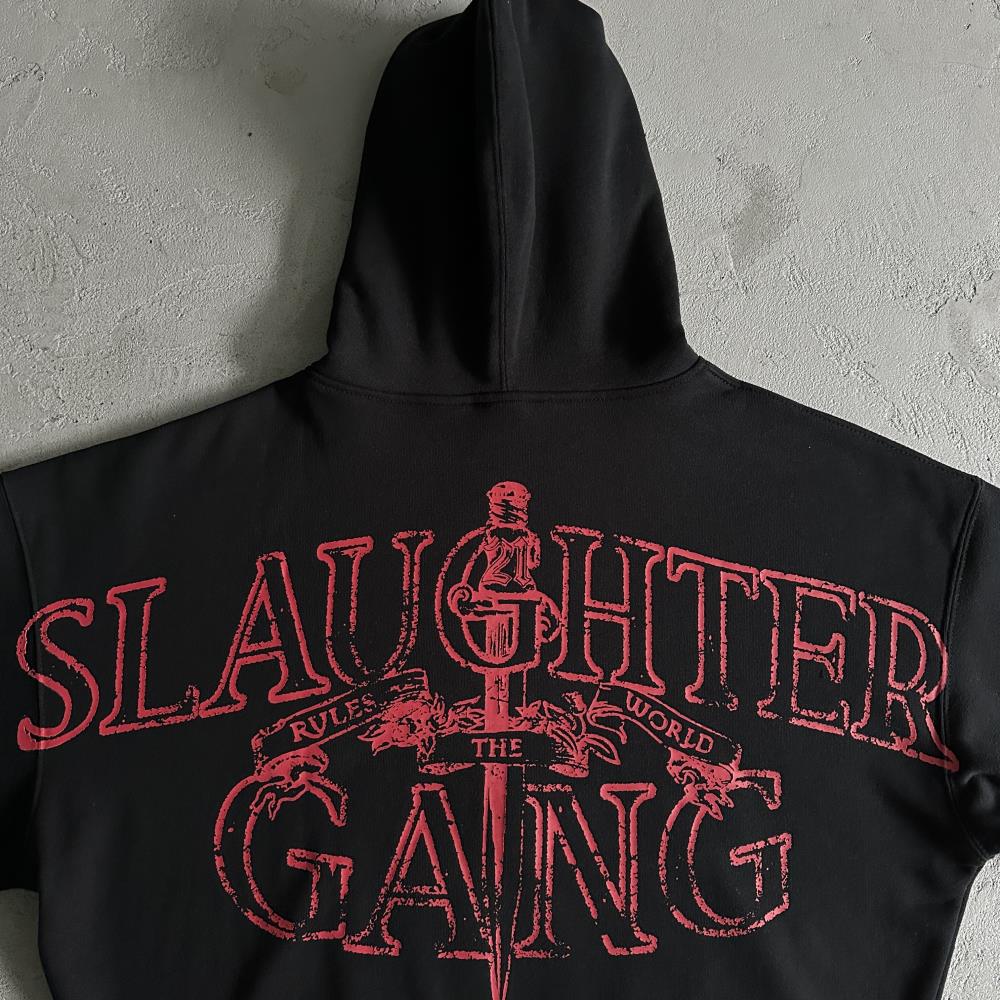 Crtez Slaughter Gang Tracksuit - Black