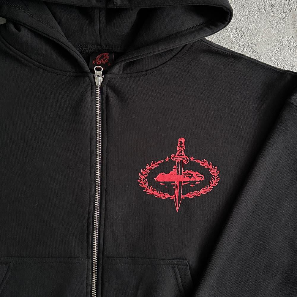 Crtez Slaughter Gang Tracksuit - Black