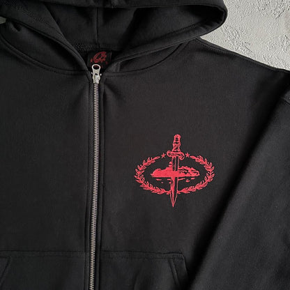 Crtez Slaughter Gang Tracksuit - Black