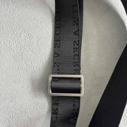 TS Small T Crossbody Bag - Black