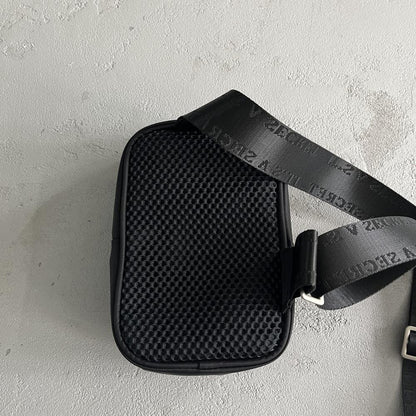TS Small T Crossbody Bag - Black