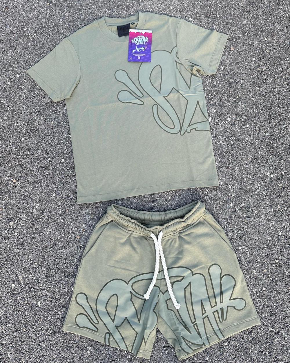 Syn t-Shirts & Shorts Set - Green