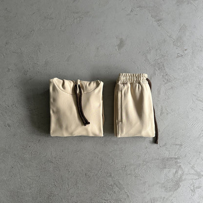 Syn Tracksuit - Beige/Brown