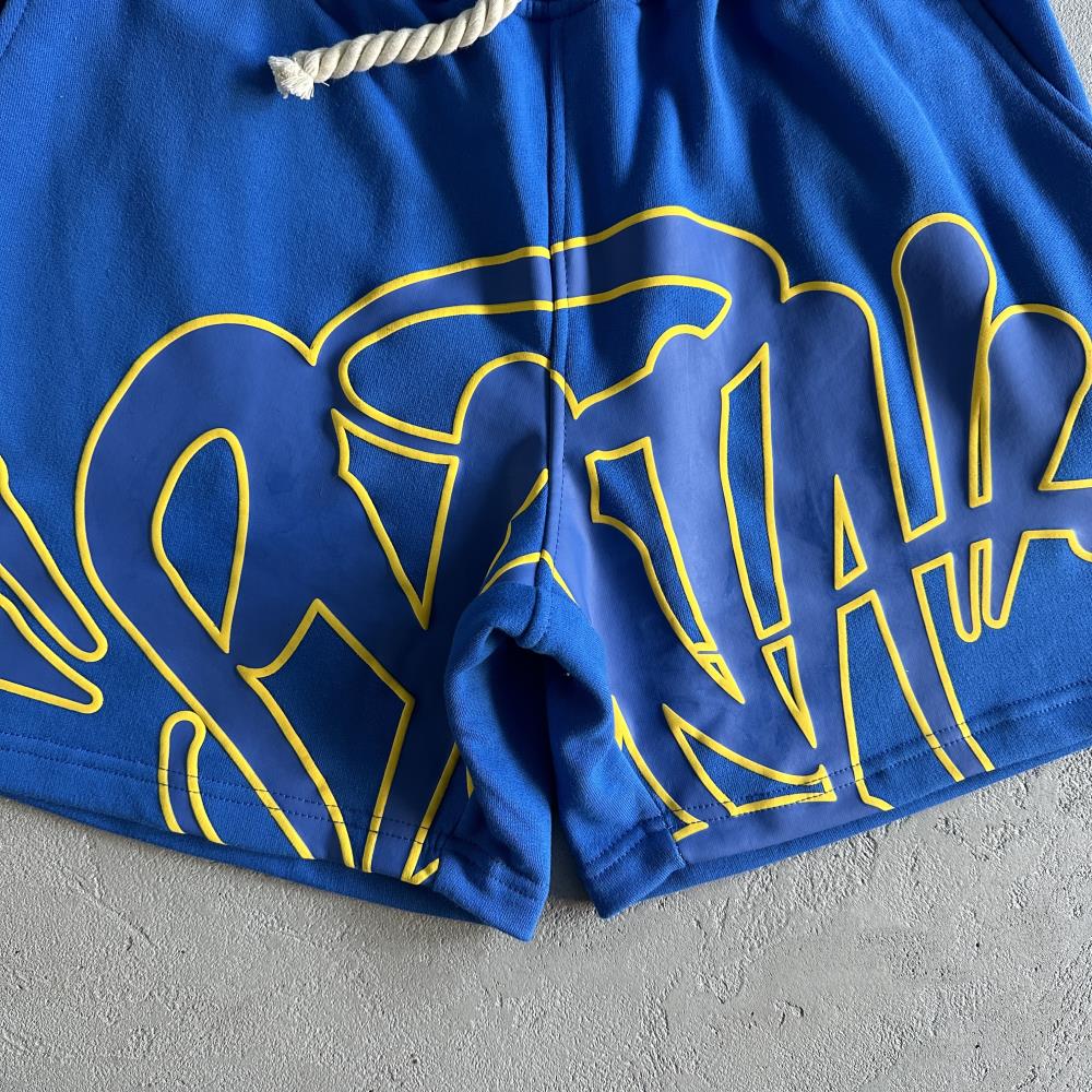 Syn T-Shirt & Short Set - Blue/Yellow