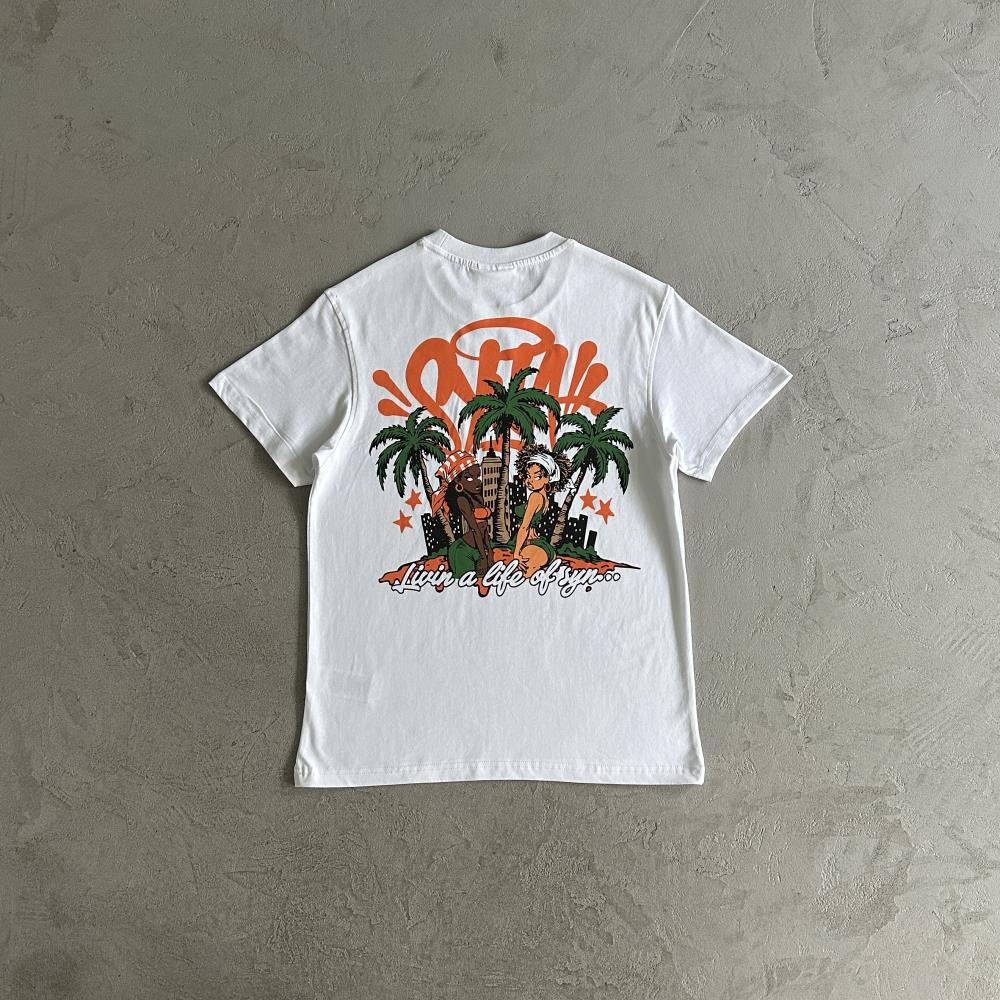 Syn Beach Tee - White