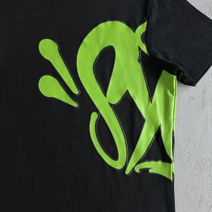 Syn Tee - Black/Green