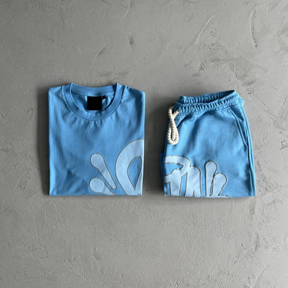 Syn T-Shirt & Short Set - Blue