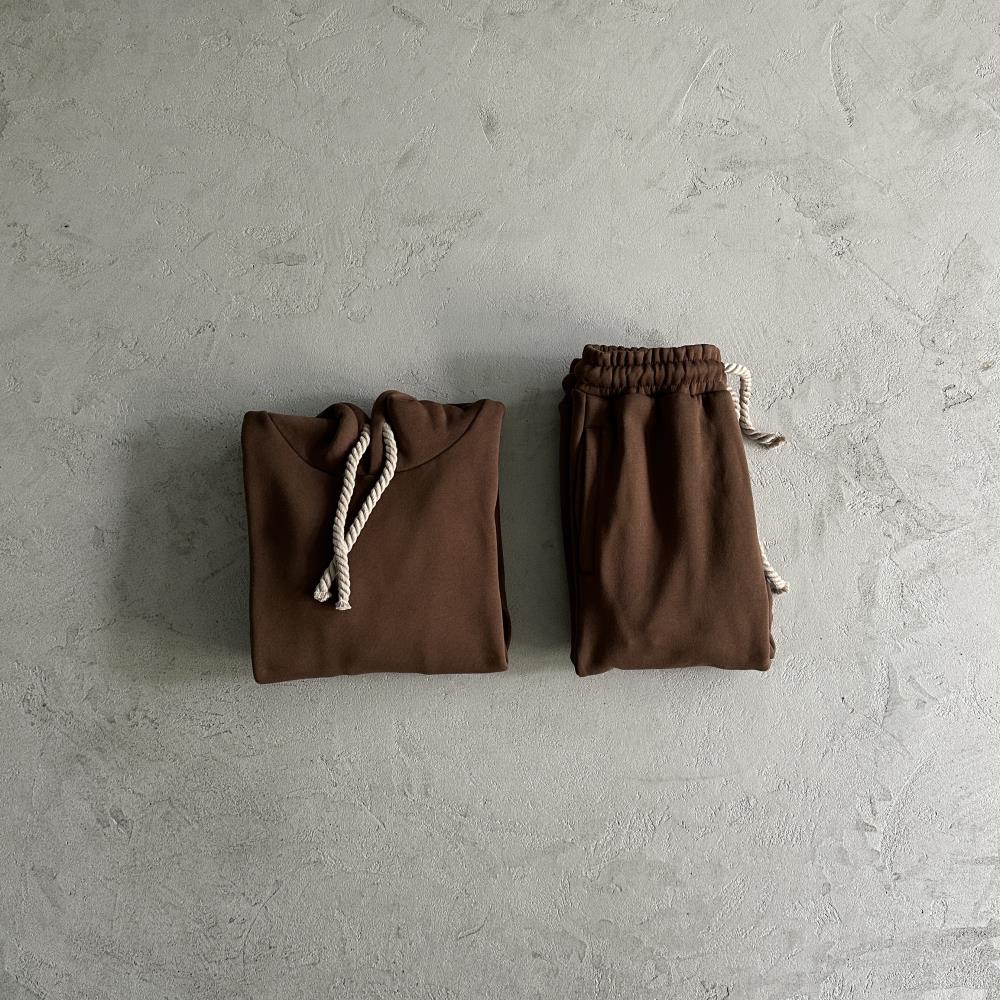 Syn Tracksuit - Brown/Beige