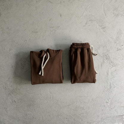 Syn Tracksuit - Brown/Beige
