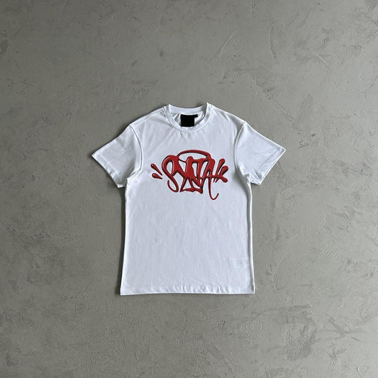 Syn Chrome Tee - White/Red