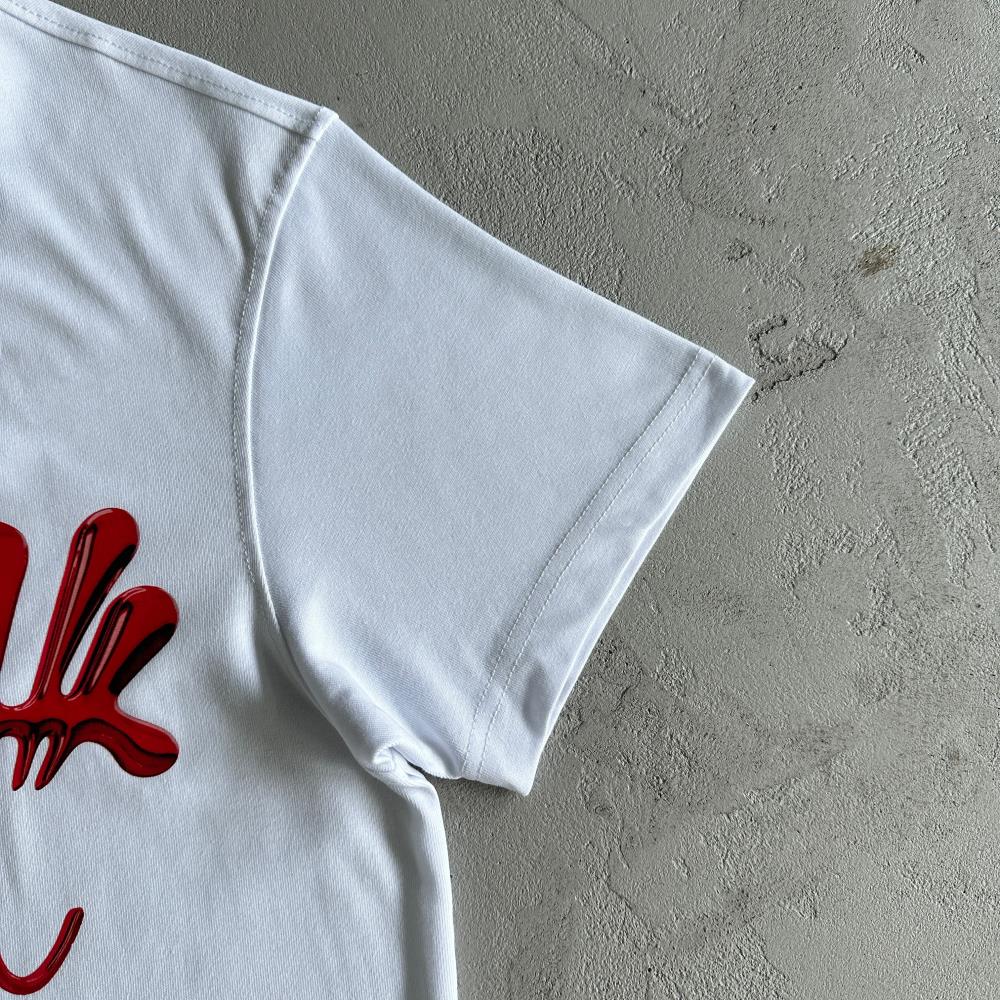 Syn Chrome Tee - White/Red