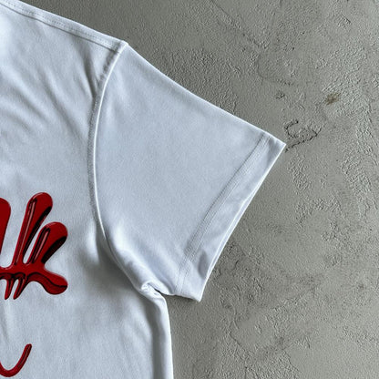 Syn Chrome Tee - White/Red