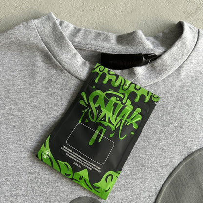 Syn T-Shirt & Shorts Set - Grey