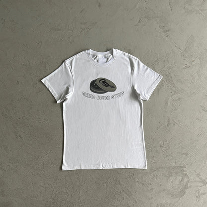 Syn Grinder Tee - White
