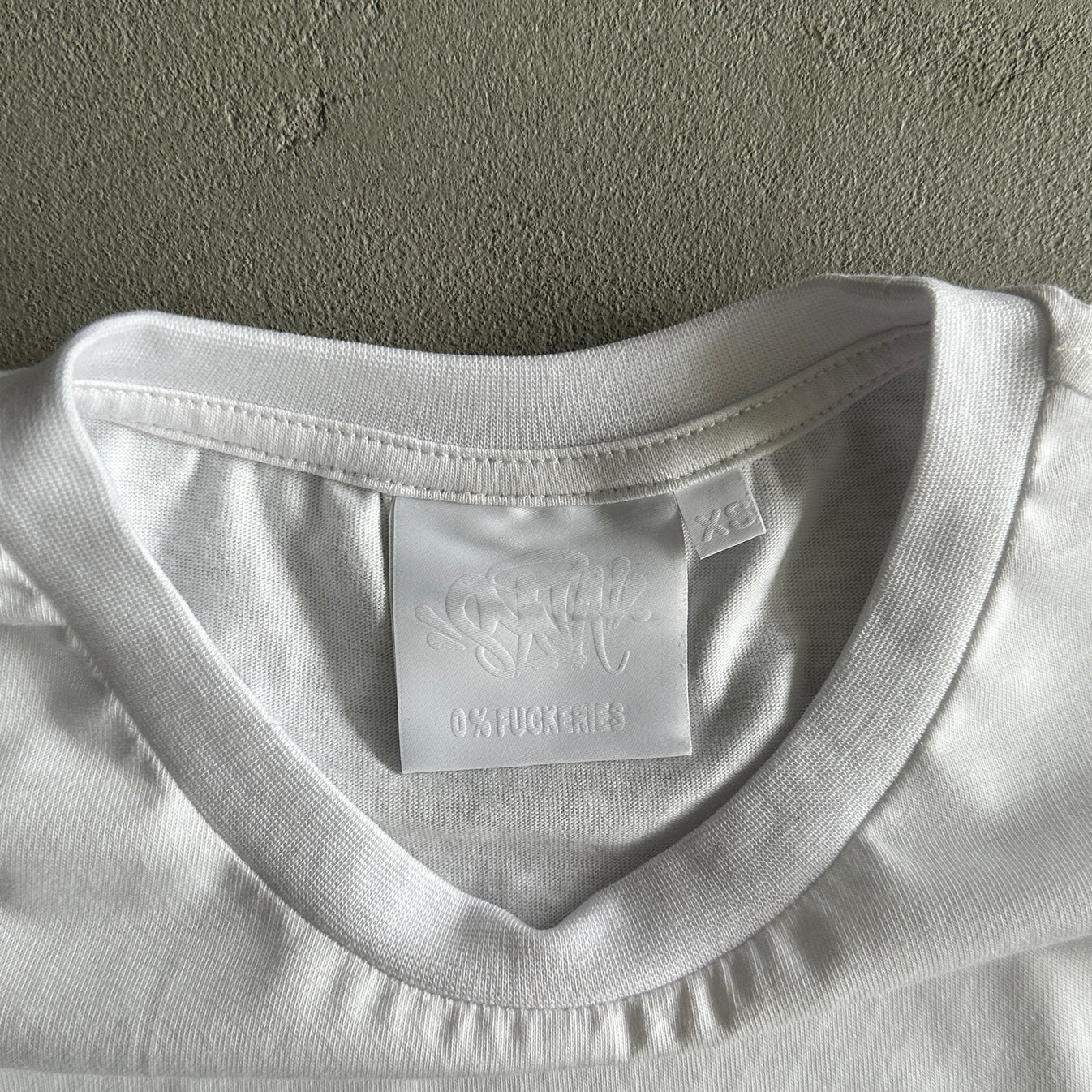 Syn Grinder Tee - White