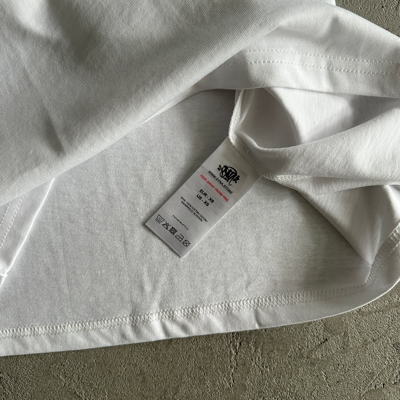 Syn Grinder Tee - White