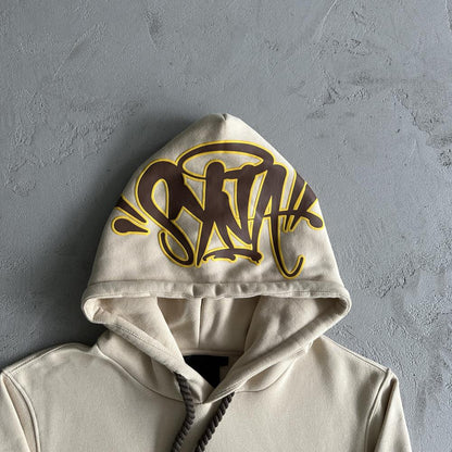 Syn Tracksuit - Beige/Brown