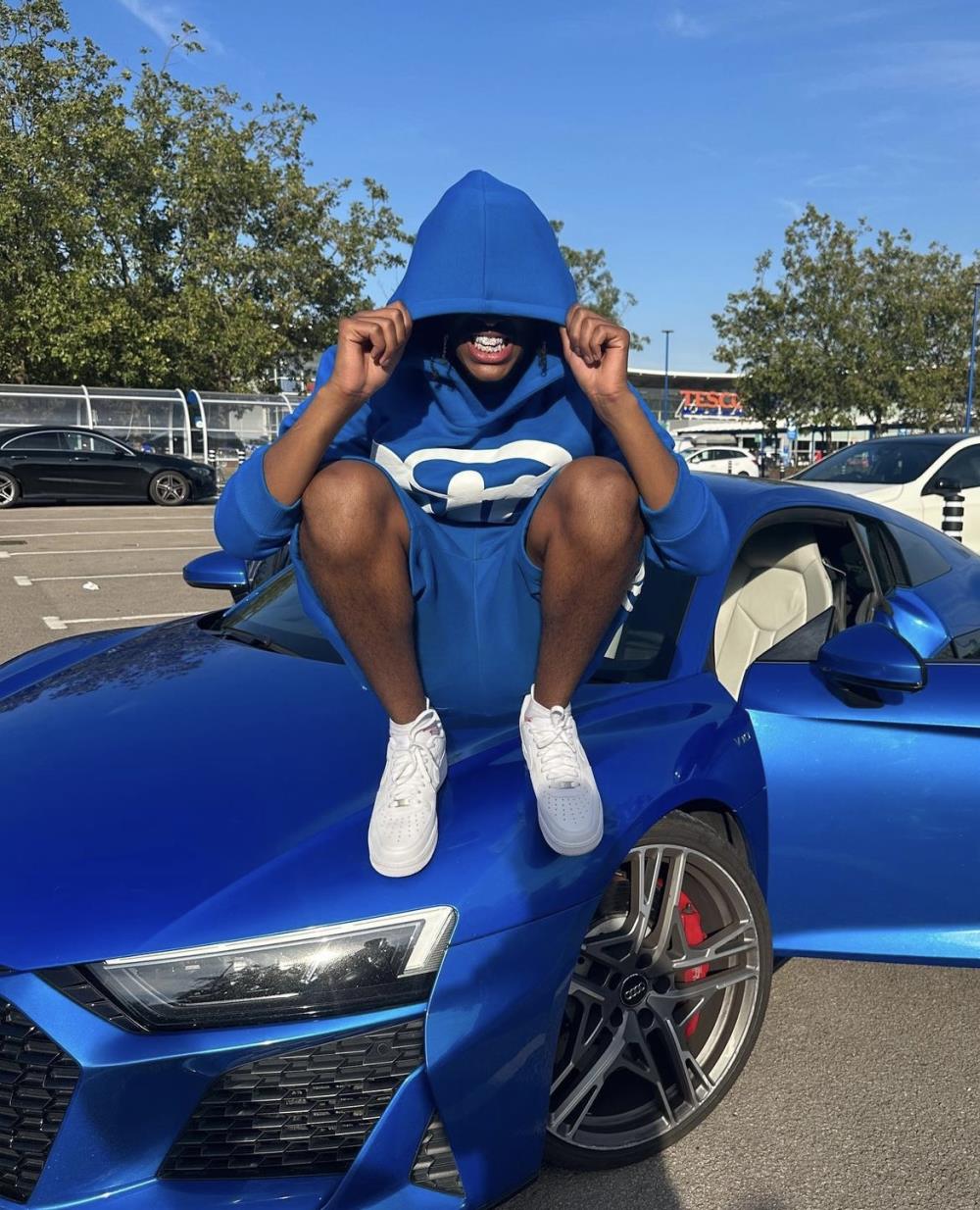 Syn Team Tracksuit - Blue