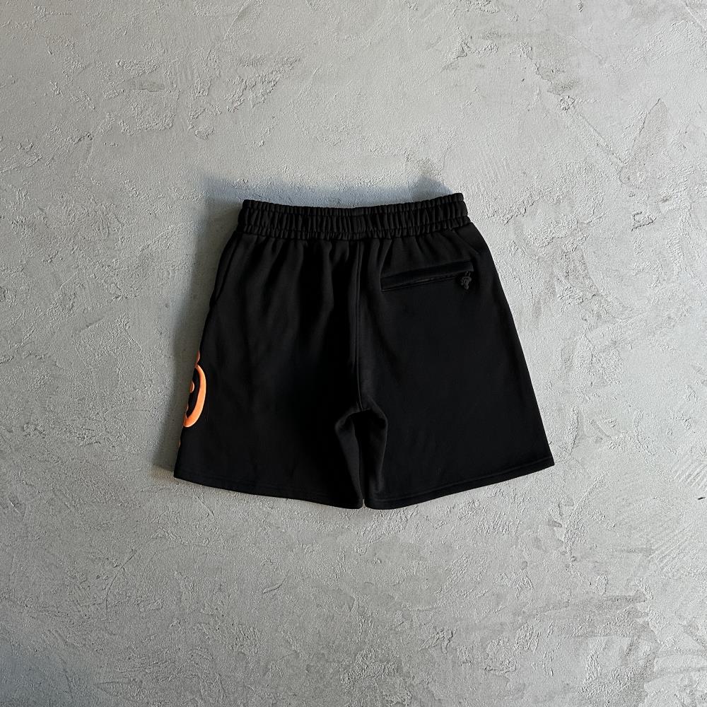 Syn Hoodie & Short Set -  Black/Orange