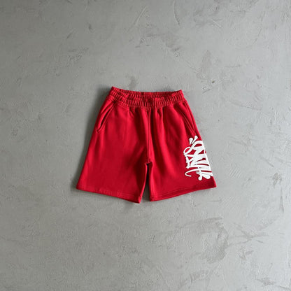Syn Tee & Short Set - Red