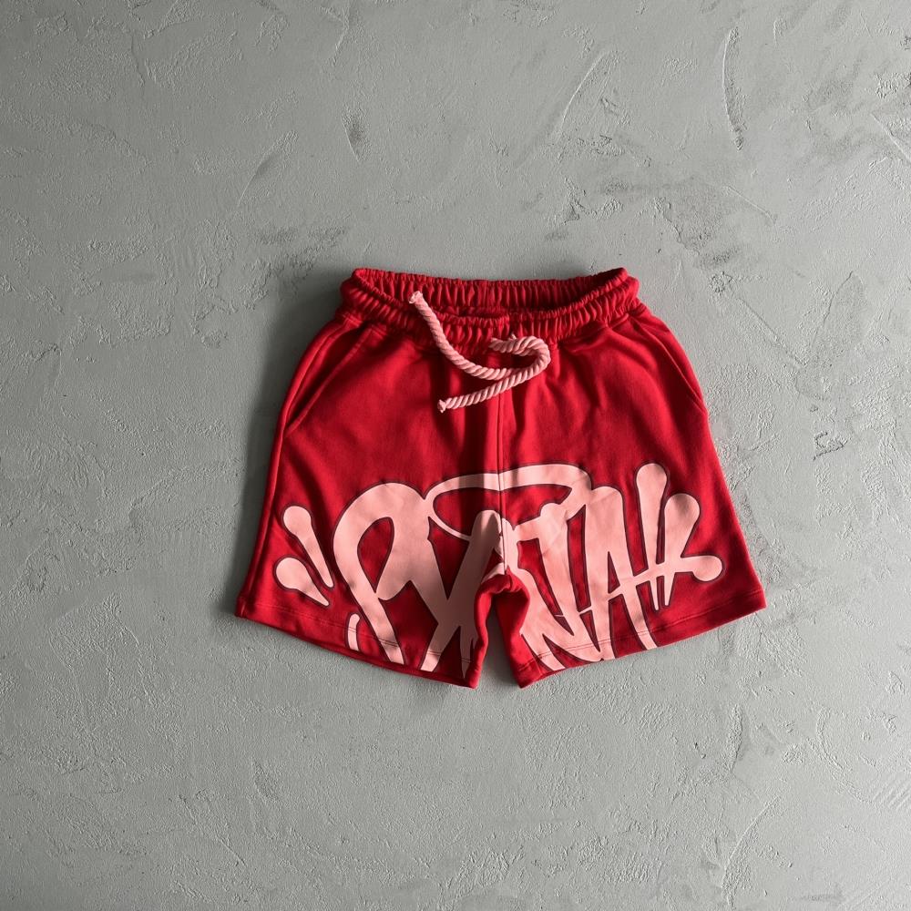 Syn T-Shirt & Shorts Set - Red