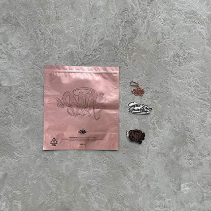 Syn Tracksuit - Rose Gold/Black