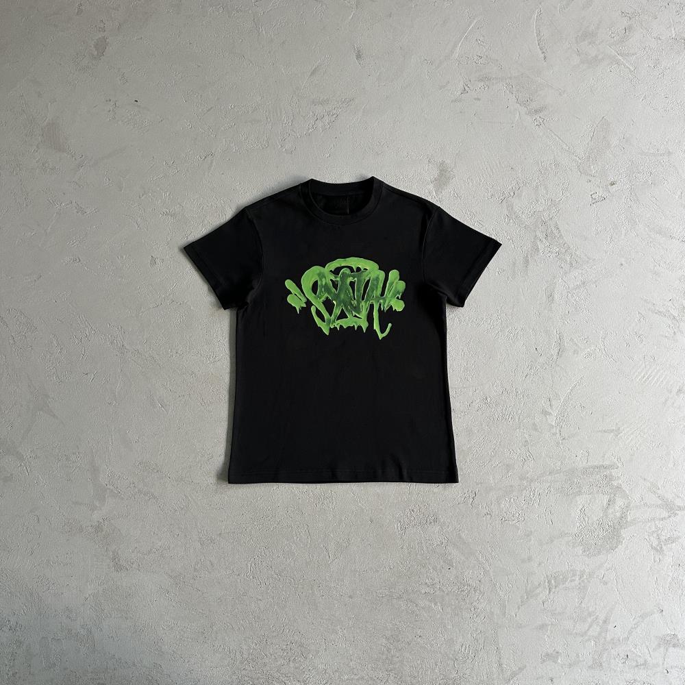 Syn Slime Tee - Black/Green
