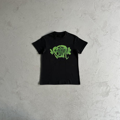 Syn Slime Tee - Black/Green