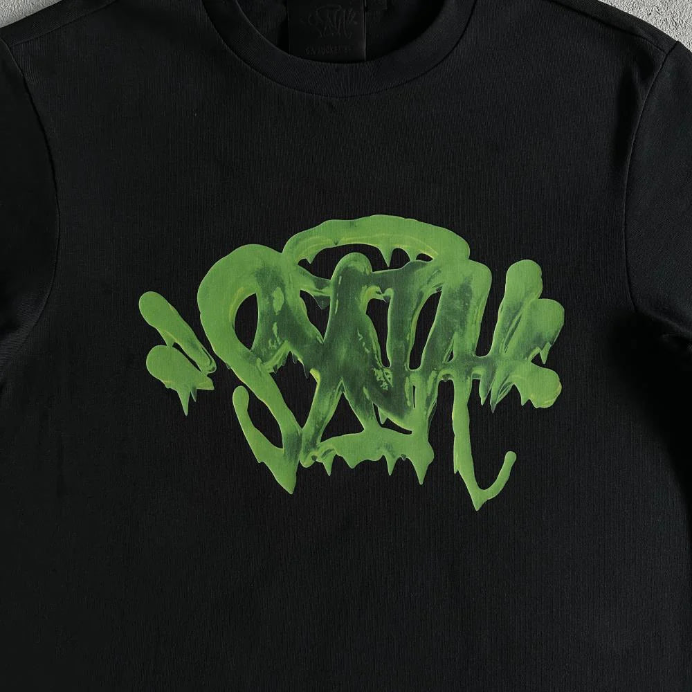 Syn Slime Tee - Black/Green