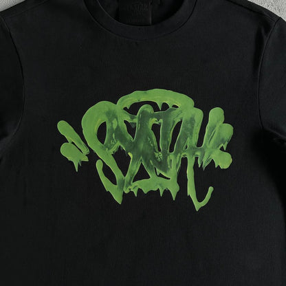 Syn Slime Tee - Black/Green