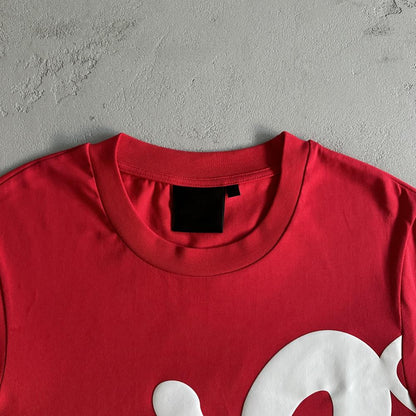 Syn Tee & Short Set - Red