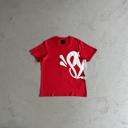 Syn Tee & Short Set - Red